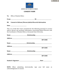 Consent Form