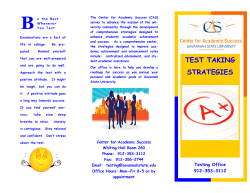 Testing Strategies