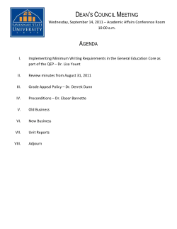 Agenda