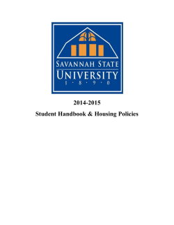 SSU Student Handbook