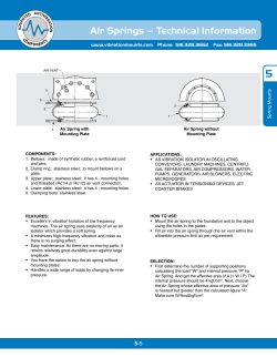 5_5_Air Springs - Technical Information
