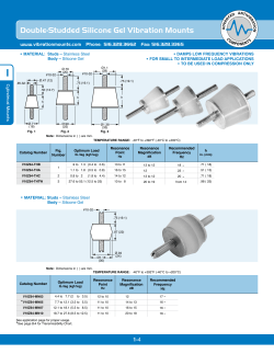 1_4_Double-Studded Silicone Gel Vibration Mounts