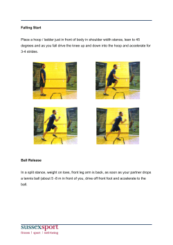 Falling Start Ball Release [PDF 131.15KB]