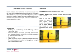 Standing Chest Press [PDF 134.27KB]