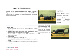 Explosive Push Up [PDF 119.41KB]