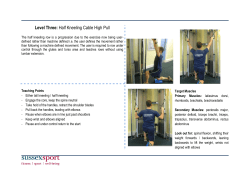 Half Kneeling Cable High Pull [PDF 191.67KB]