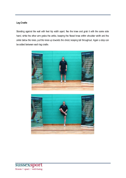 Leg cradle [PDF 103.46KB]