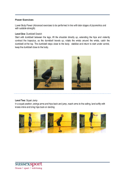 Lower Body Power [PDF 141.89KB]