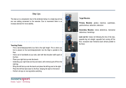 Step Ups [PDF 122.56KB]