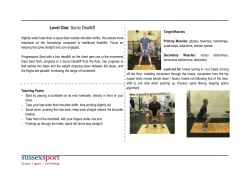 Sumo Deadlift [PDF 135.37KB]