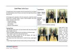 Goblet Squat [PDF 158.89KB]