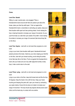 Clams (seated / supine / Lying)