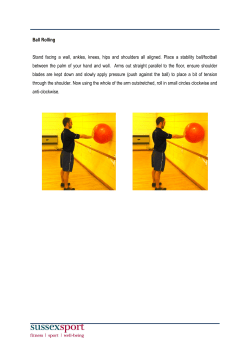 Ball Rolling [PDF 113.95KB]