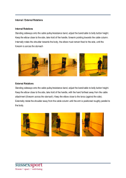 Internal External Rotations [PDF 157.12KB]