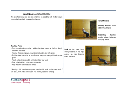 Ab Wheel Roll Out [PDF 165.34KB]