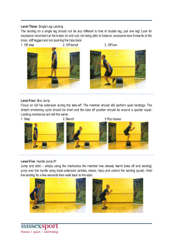 Single Leg Land Box Jump Hurdle Jump One [PDF 246.47KB]