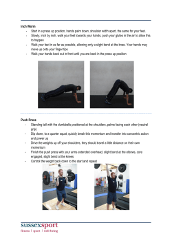 Inch Worm Push Press [PDF 137.73KB]
