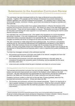 Australian Curriculum Review