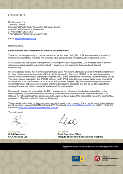 Disclosure of interests in other entities