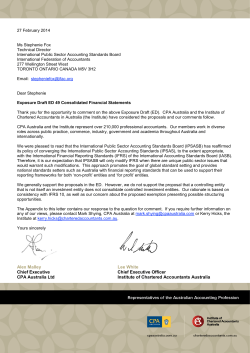 Consolidated financial statements