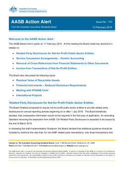 AASB Action Alert