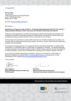 Auditor responsibilities regarding other information