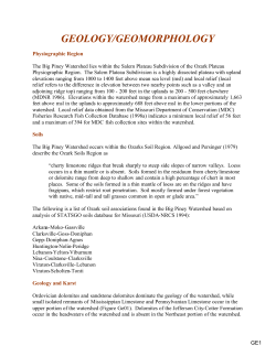 Big Piney Geology and Geomorphology