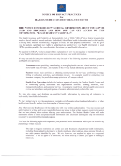 Notice of Privacy Practices