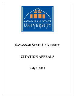 Citations Appeals