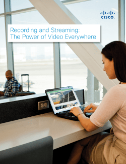 Capture, Transform, Share Brochure