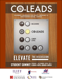 Elevate the Discussion