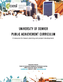 PA Curriculum (PDF)