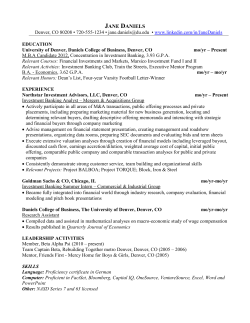 investment banking (PDF)