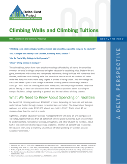 Climbing Walls and Climbing Tuitions