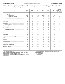 Press Release Table B-4
