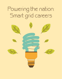Powering the nation: Smart grid careers