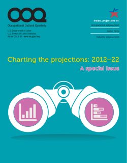 Charting the projections: 2012-22