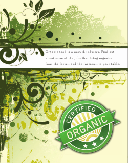 Careers in organic food production