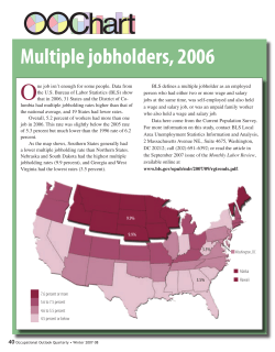 Multiple jobholders, 2006