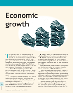 Charting the projections: 2004-14, Economic growth