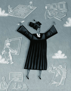 Four years after graduation: The class of 1993