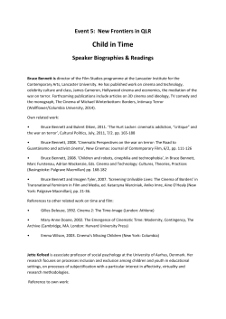 Biographies and readings [PDF 110.54KB]