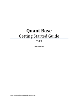 QuantBase Getting Started Guide