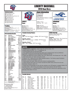Complete Baseball Game Notes