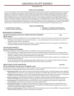 Amanda Flott Kinsey&nbsp;