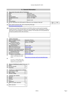 2011 Common Data Set (PDF)