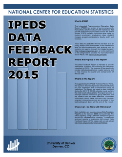 2015 Data Feedback Report (PDF)