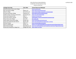 Asian American Serving Institutions