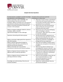 Sample Interview Questions 2