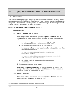 2.3.1 Definition, Rules of Selection